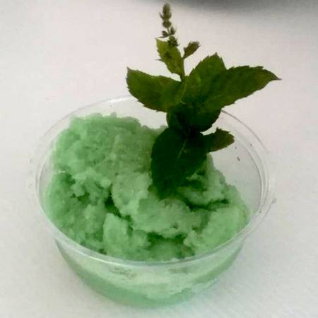 Granita alla menta fresca