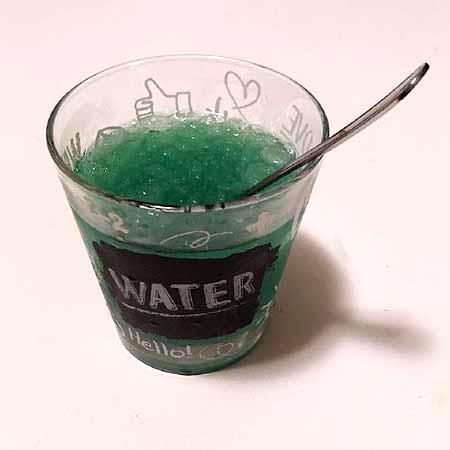 Granita menta e orzata veloce