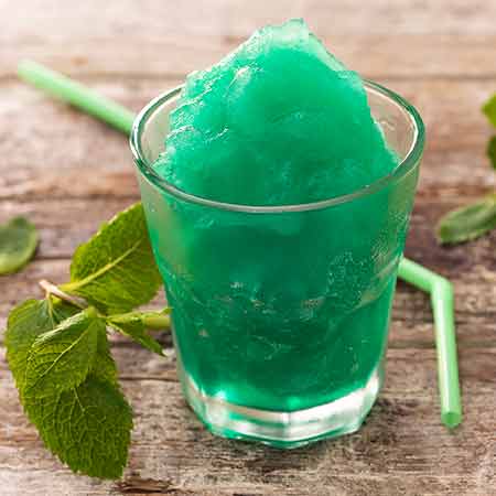 Granita veloce alla menta