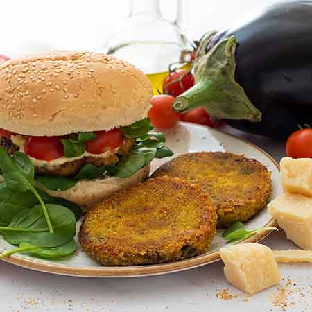 Hamburger di melanzane