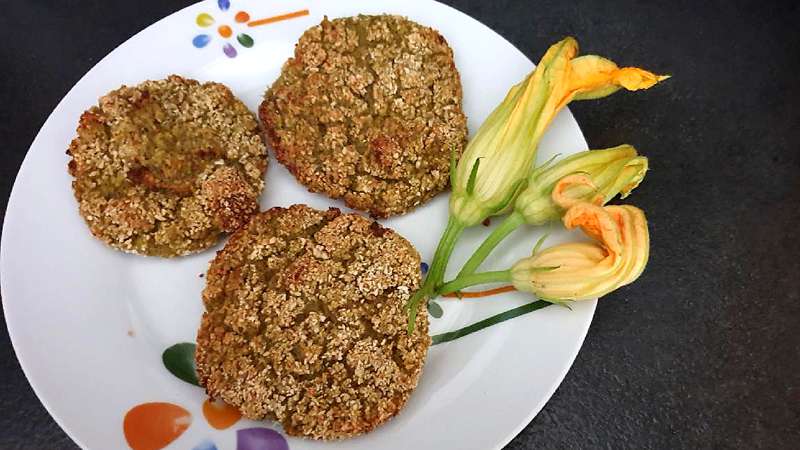 Hamburger zucchine e menta