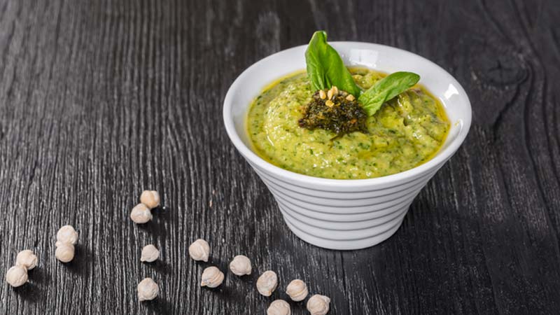 Hummus di piselli