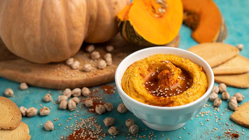 Hummus di zucca