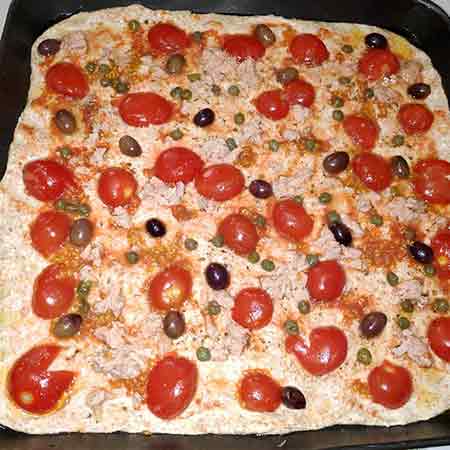 Impasto per focaccia integrale