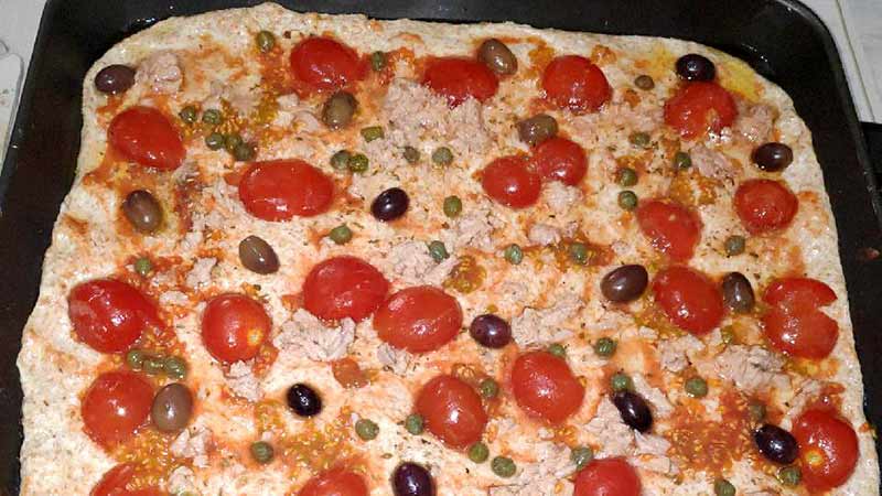 Impasto per focaccia integrale