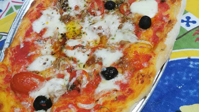 Impasto per pizza alla romana