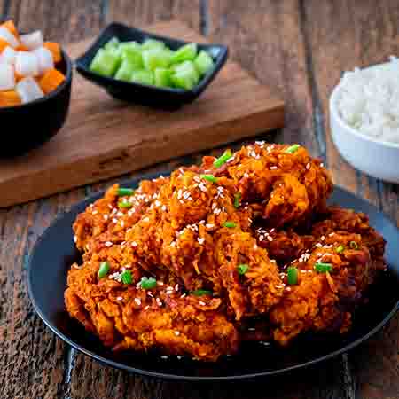 Korean fried chicken