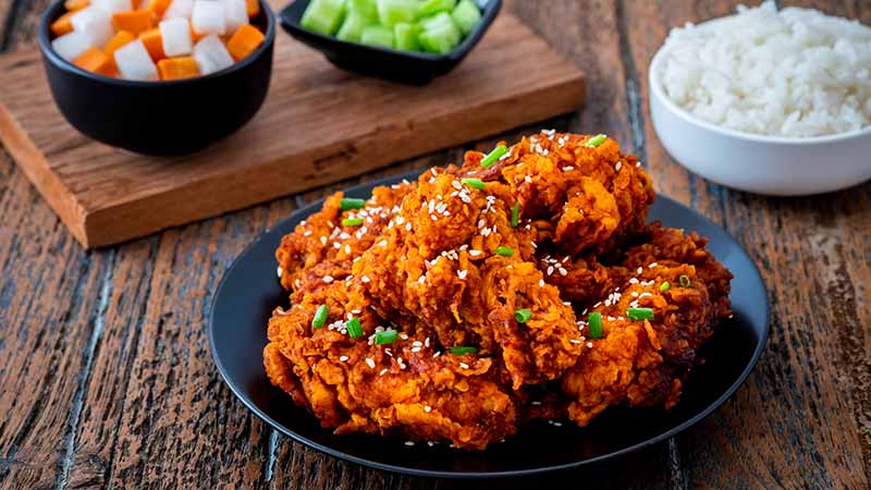 Korean fried chicken