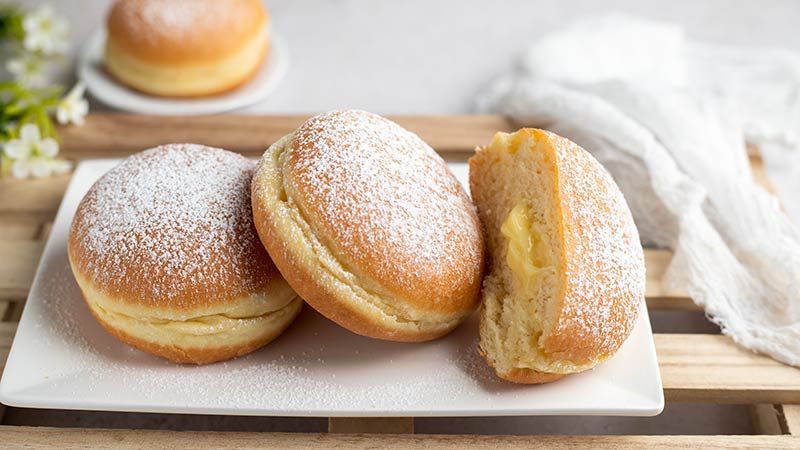 Krapfen al forno