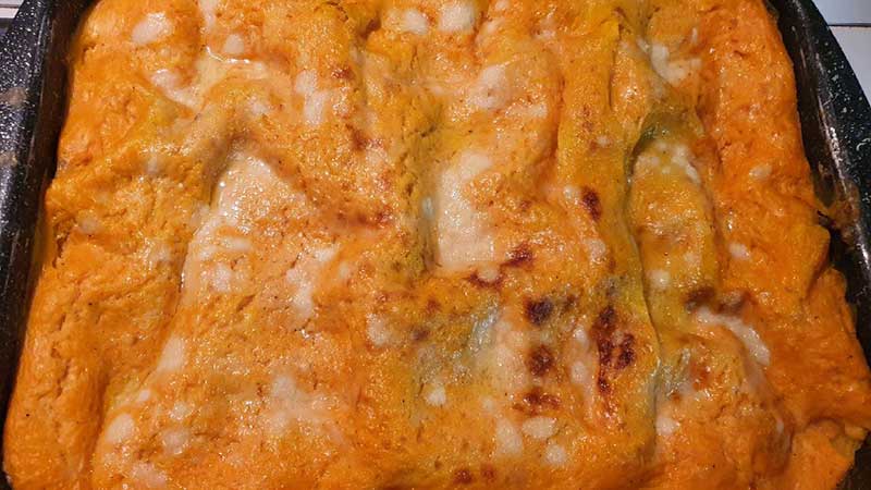 Lasagne alla zucca e carne macinata