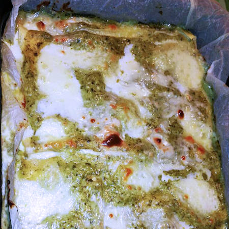 Lasagne pesto e besciamella