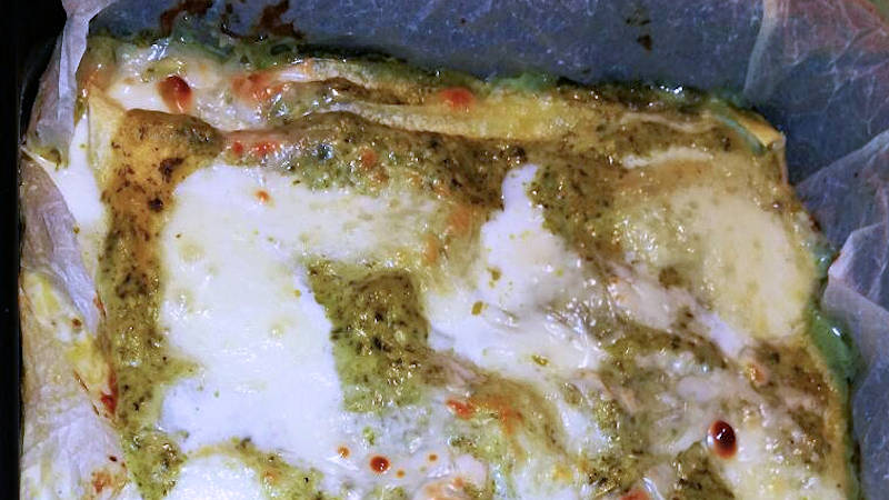 Lasagne pesto e besciamella