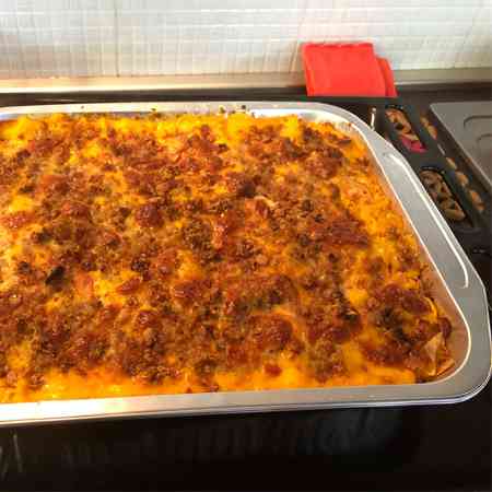 Lasagne zucca e salsiccia