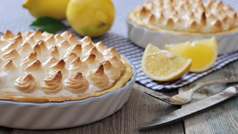 Lemon meringue pie