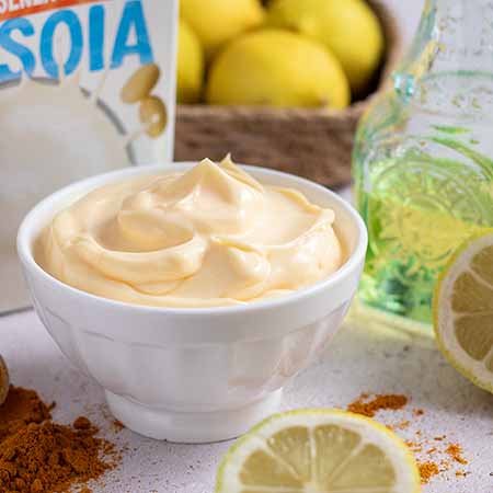 Maionese con olio d'oliva