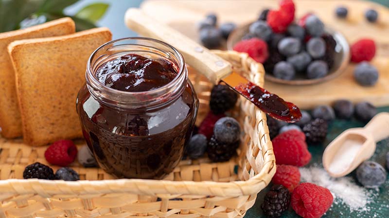 Marmellata di frutti di bosco