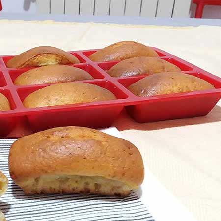 Mini plumcake con farina tipo 1