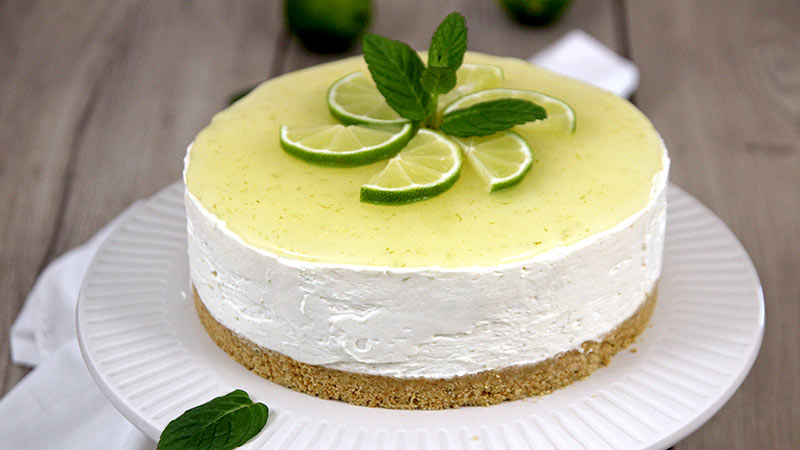 Mojito cheesecake