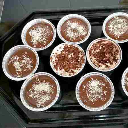 Mousse al cioccolato fondente