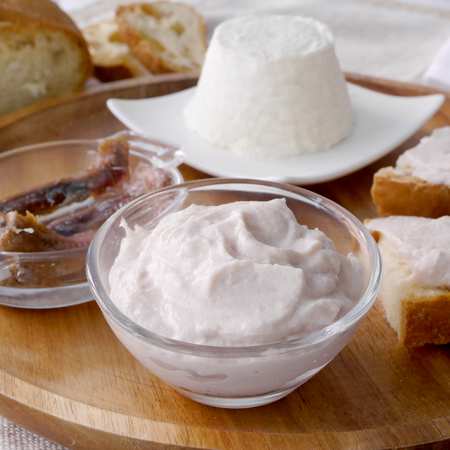 Mousse ricotta e tonno