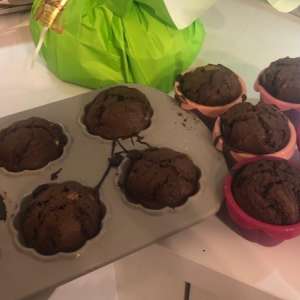 Muffin ai tre cioccolati