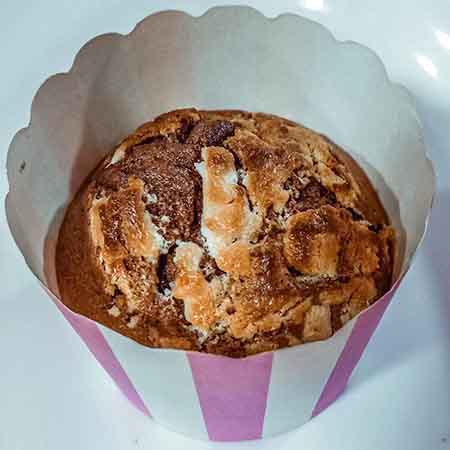 Muffin al cacao e cioccolato