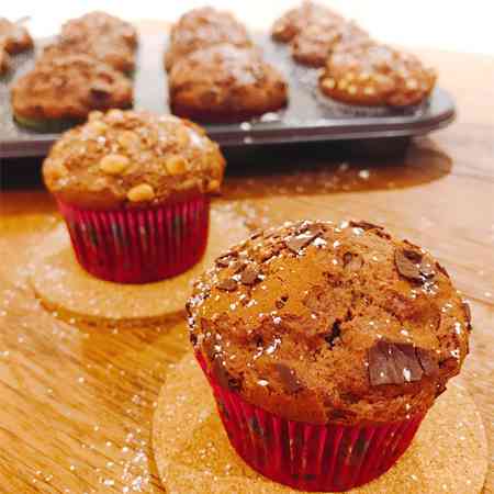 Muffin al cioccolato veloci