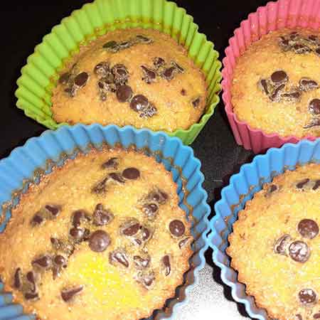 Muffin alle carote senza glutine e latte