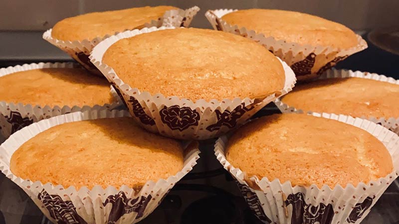 Muffin cocco e Nutella senza glutine