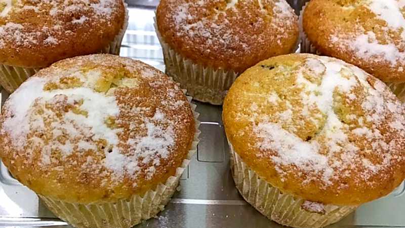 Muffin con crema di Pan di stelle