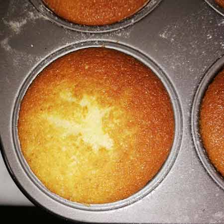 Muffin con marmellata di mandarini