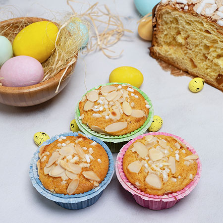 Muffin di colomba