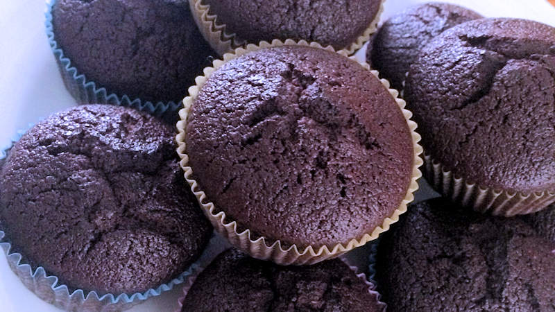 Muffin di quinoa al cioccolato