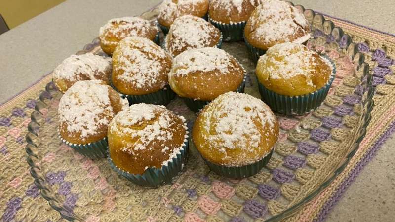 Muffin mandarino e mascarpone