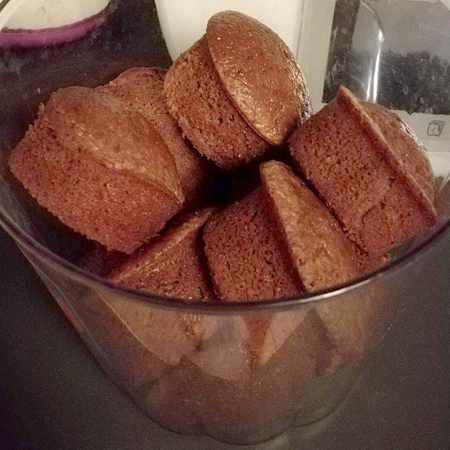 Muffin noci cioccolato e arancia