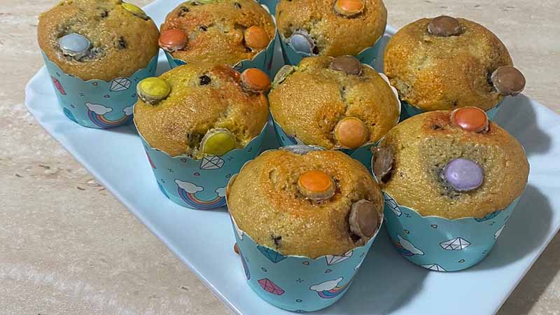 Muffin pan di mele