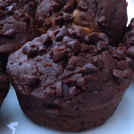 Muffin segale e cioccolato