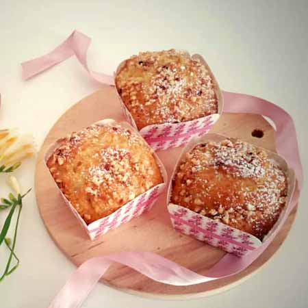 Muffin soffici al cocco