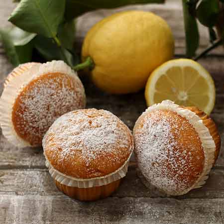 Muffin soffici al limone