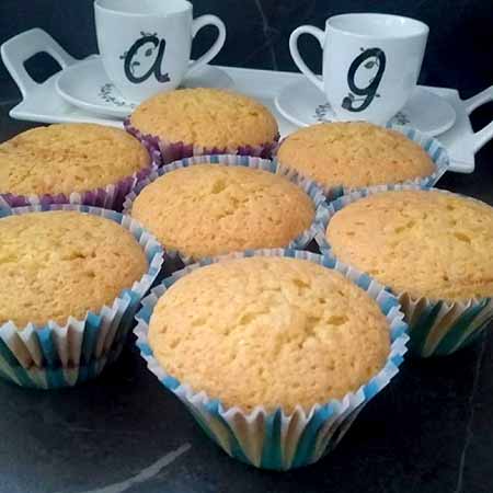 Muffin soffici alla panna