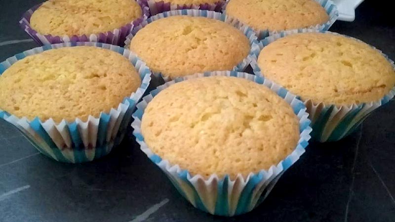 Muffin soffici alla panna