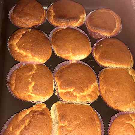 Muffin yogurt e banane