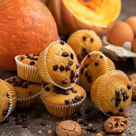 Muffin zucca e amaretti