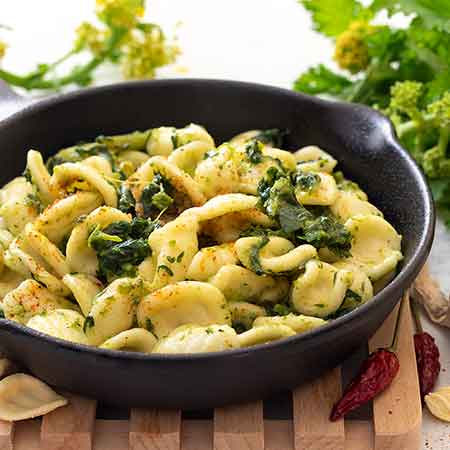 Orecchiette con cime di rapa