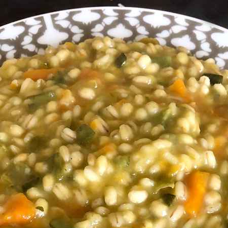 Orzo con verdure light