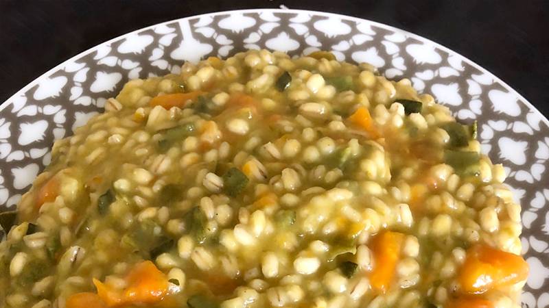 Orzo con verdure light