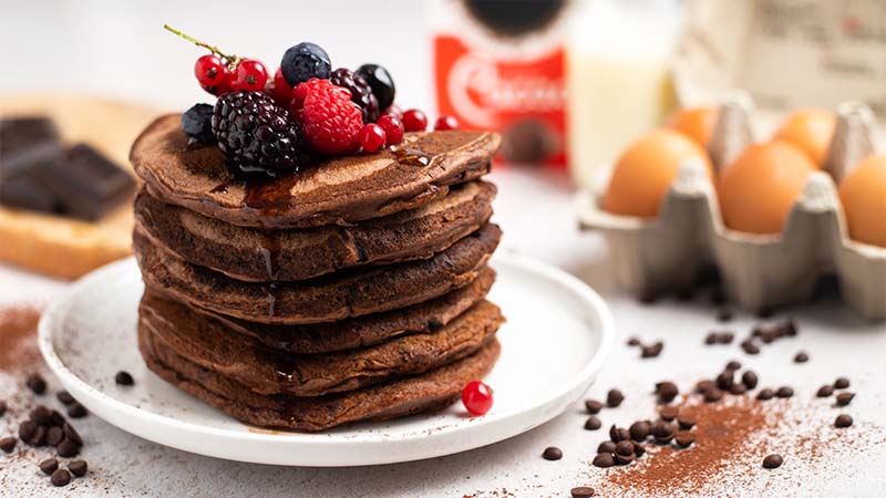 Pancake al cioccolato