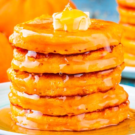 Pancake alla zucca