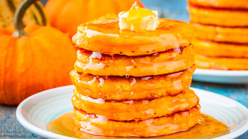 Pancake alla zucca