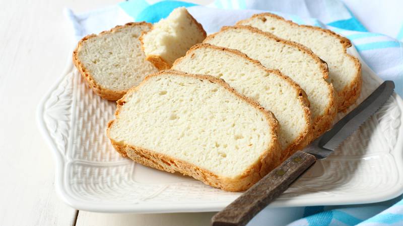 Pane bianco senza glutine